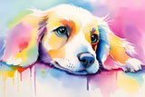 Splash of Puppy Happines Diamond Painting Kit
