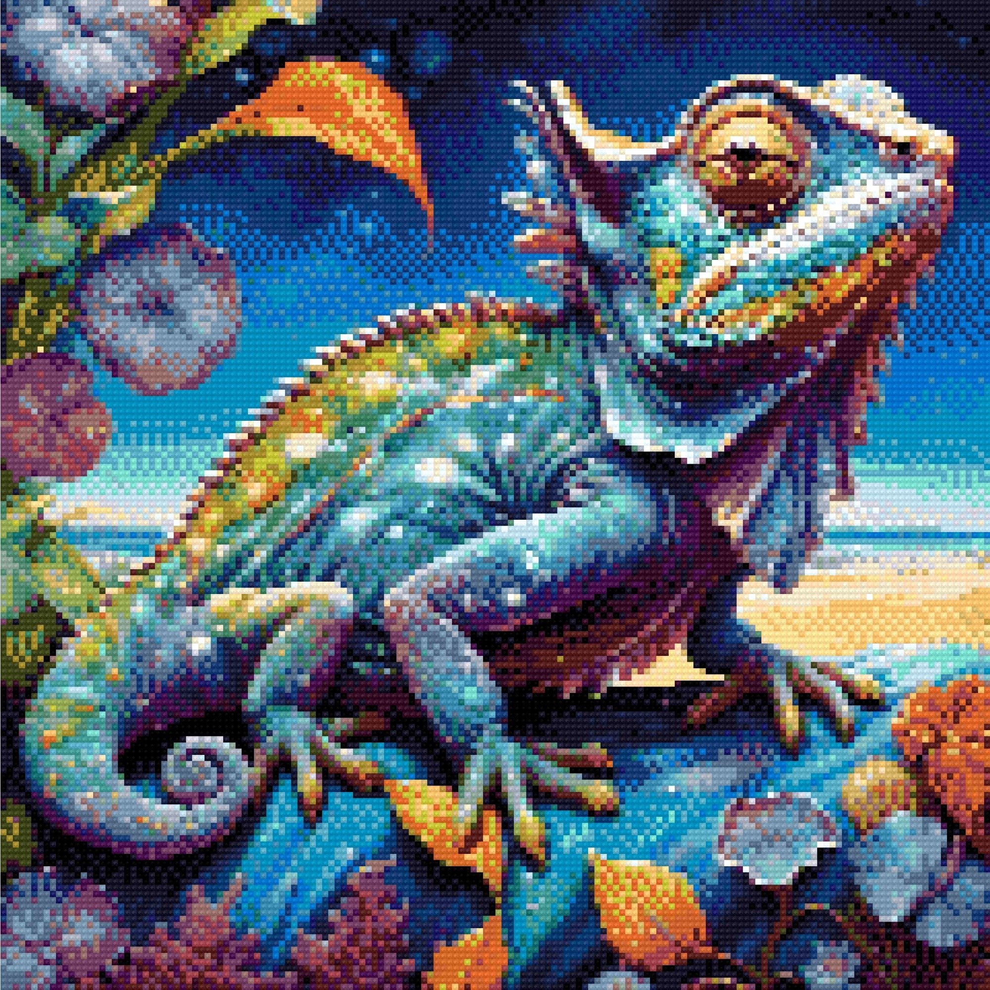 Chameleon Diamond Painting Kit
