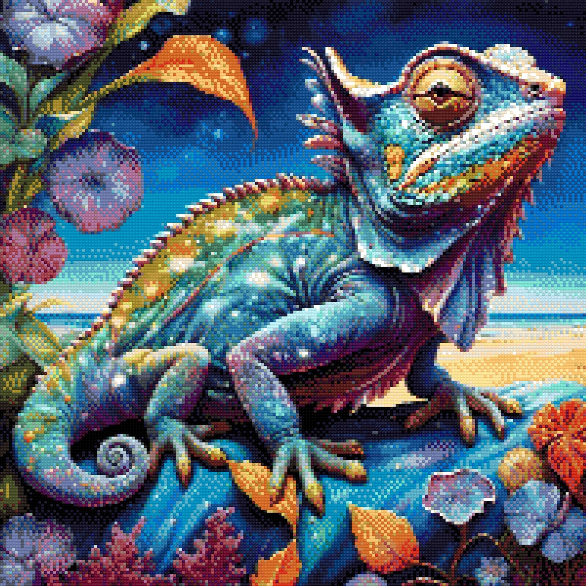 Chameleon Diamond Painting Kit