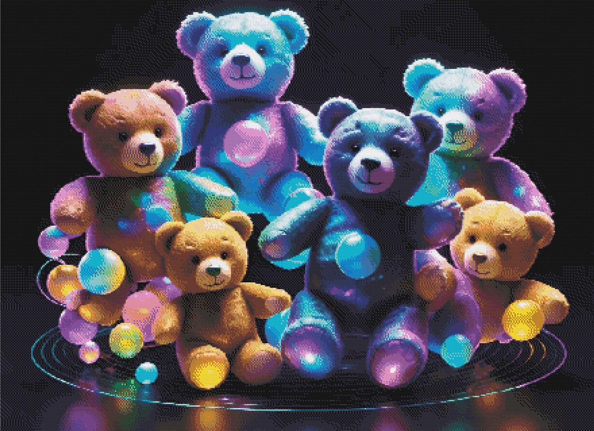 Constallation of Cuddles Diamond Painting Kit