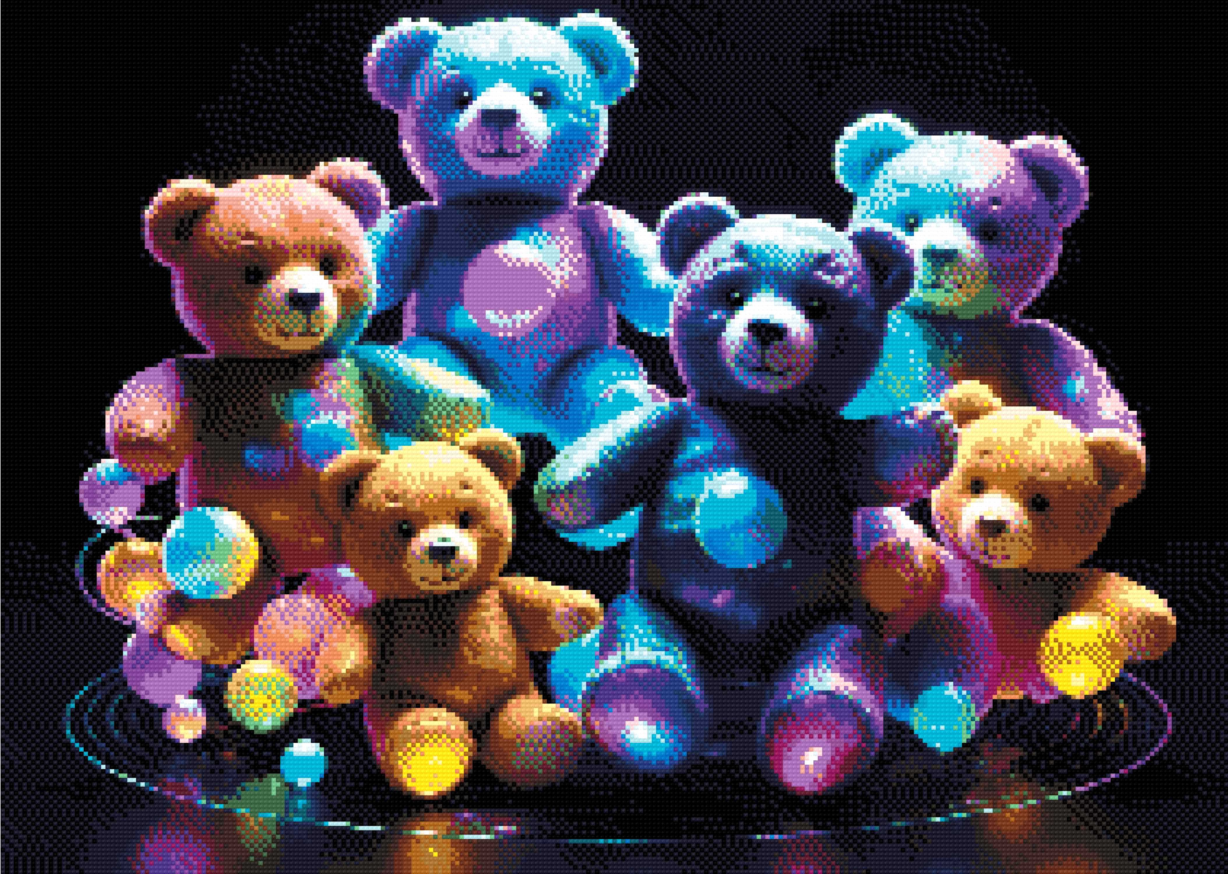 Constallation of Cuddles Diamond Painting Kit