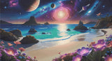 Celestial Shoreline Diamond Painting Kit
