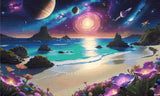 Celestial Shoreline Diamond Painting Kit