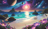 Celestial Shoreline Diamond Painting Kit