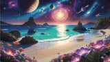Celestial Shoreline Diamond Painting Kit