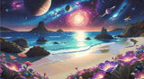 Celestial Shoreline Diamond Painting Kit