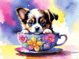 Teacup Pup Diamond Painting Kit