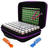 Drill Storage Case, 60 Bottle x 20ml - Purple