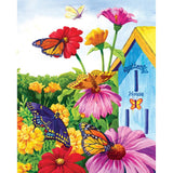 Diamond Painting Kit - Flowers - Full Coverage, Square or Round Drill - Multiple Sizes - Poured Glue - Diamond Pixels Australia