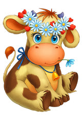 Cute Cow Diamond Painting Kit