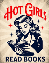 Hot Girls Read Books Diamond Painting Kit