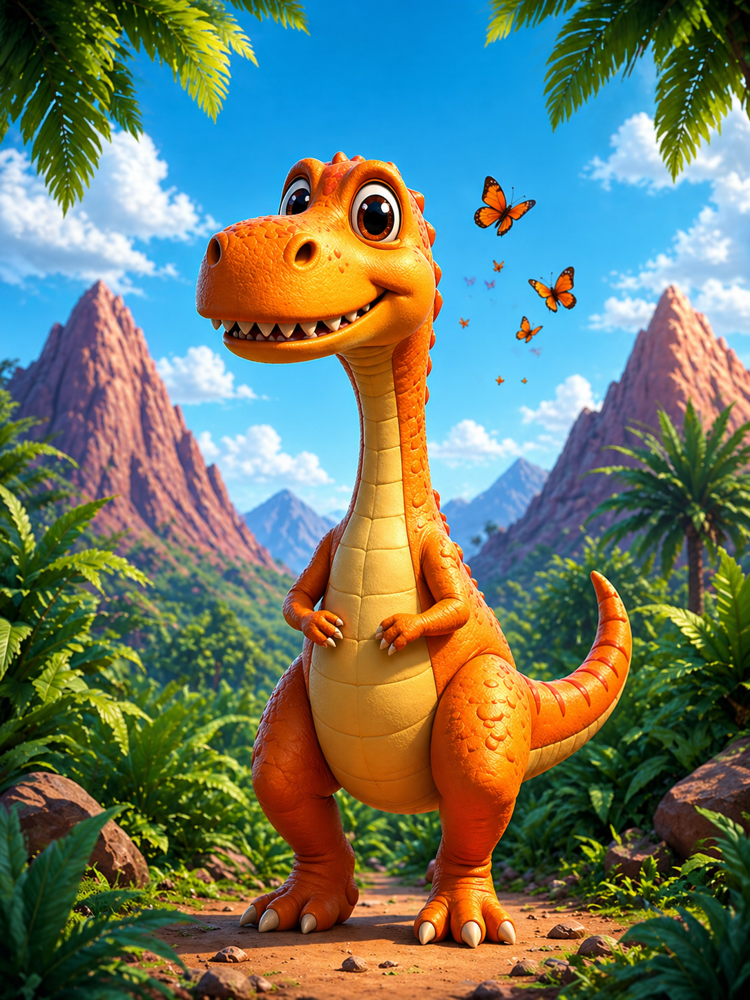 Tommy the T-Rex Diamond Painting Kit