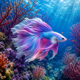 Fancy Fish Diamond Painting Kit
