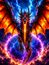 The Fiery Conductor Diamond Painting Kit
