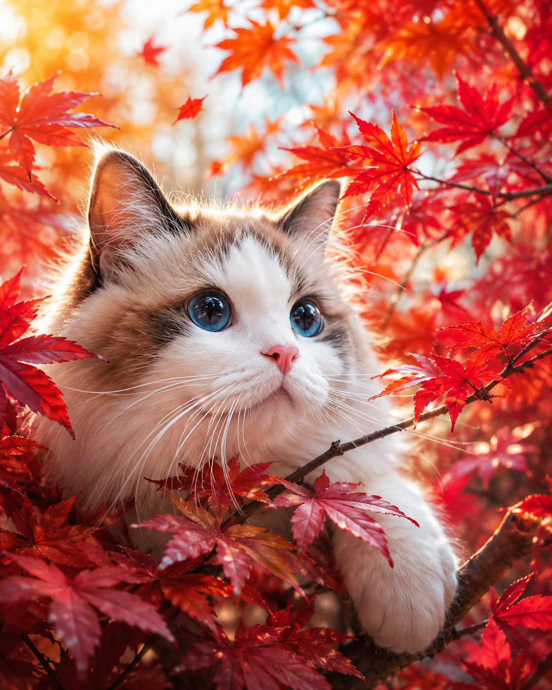 Whiskers and Leaves Diamond Painting Kit