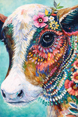 Majestic Bovine Diamond Painting Kit