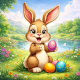 Egg Hunt Happiness Diamond Painting Kit