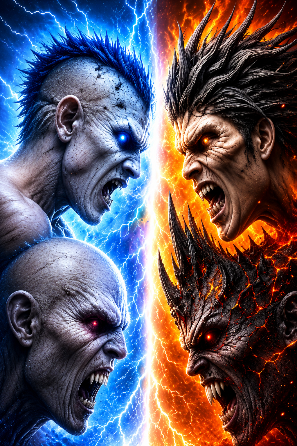 Battle of Extremes Diamond Painting Kit