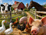 Farm Diamond Painting Kit