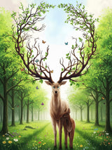 Antlers of Summer Diamond Painting Kit