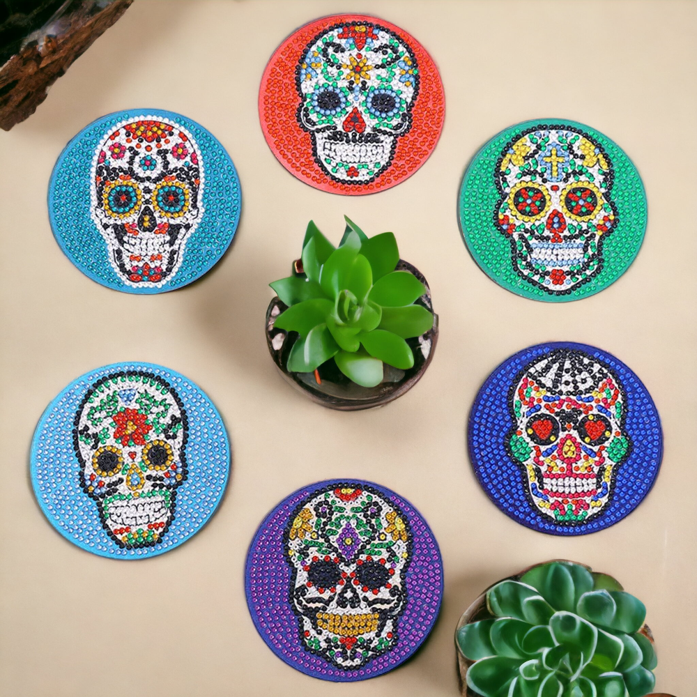 Coasters - Sugar Skulls