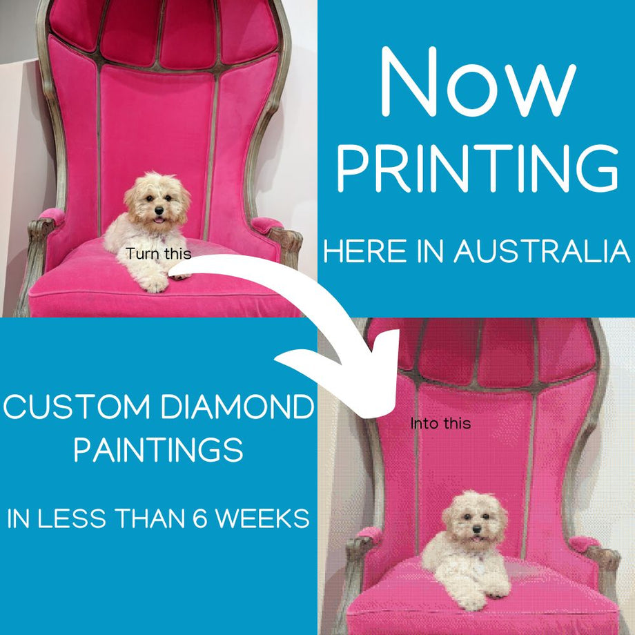 Diamond Painting Canvas Kits - New Designs – Diamond Pixels Australia