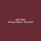 DMC 3802 drill colour