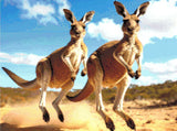 Kangaroo Buddies Diamond Painting Kit