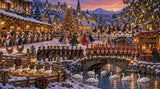 A diamond painting rendering of Twelve Days of Christmas Size - 180cm x 100cm