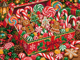 A diamond painting rendering of Christmas Treats Size - 80cm x 60cm