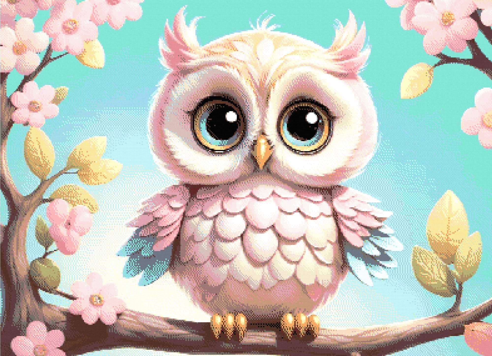 Whimsical Watcher Diamond Painting Kit
