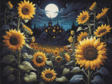 Midnight Sunflowers