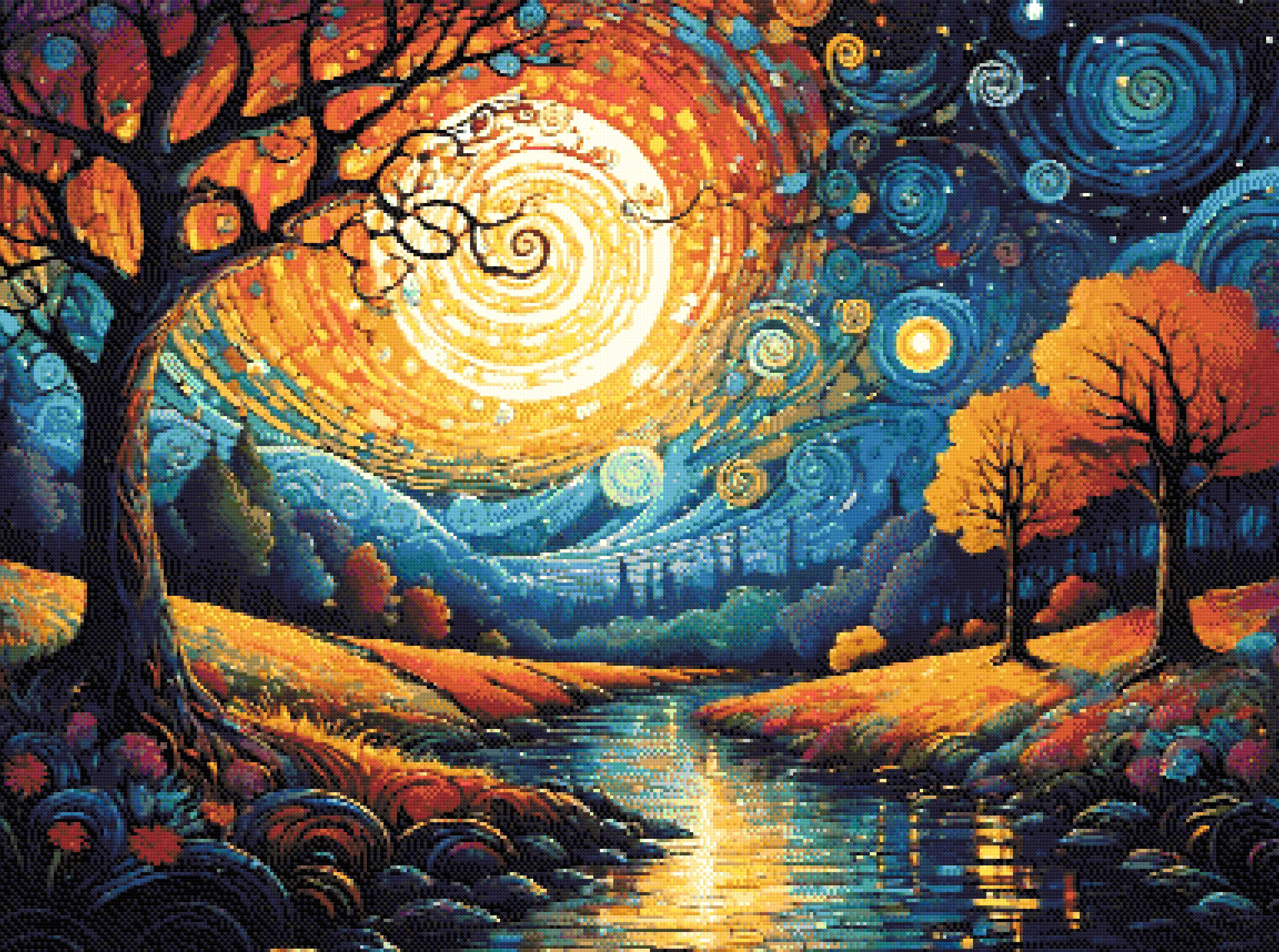 Nature's Palette Diamond Painting Kit