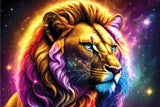Diamond Painting Kit - Lion of the Stars
