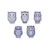 Keychains - Blue Owls