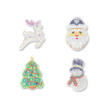 Keychains - Traditional Christmas (set of 4)
