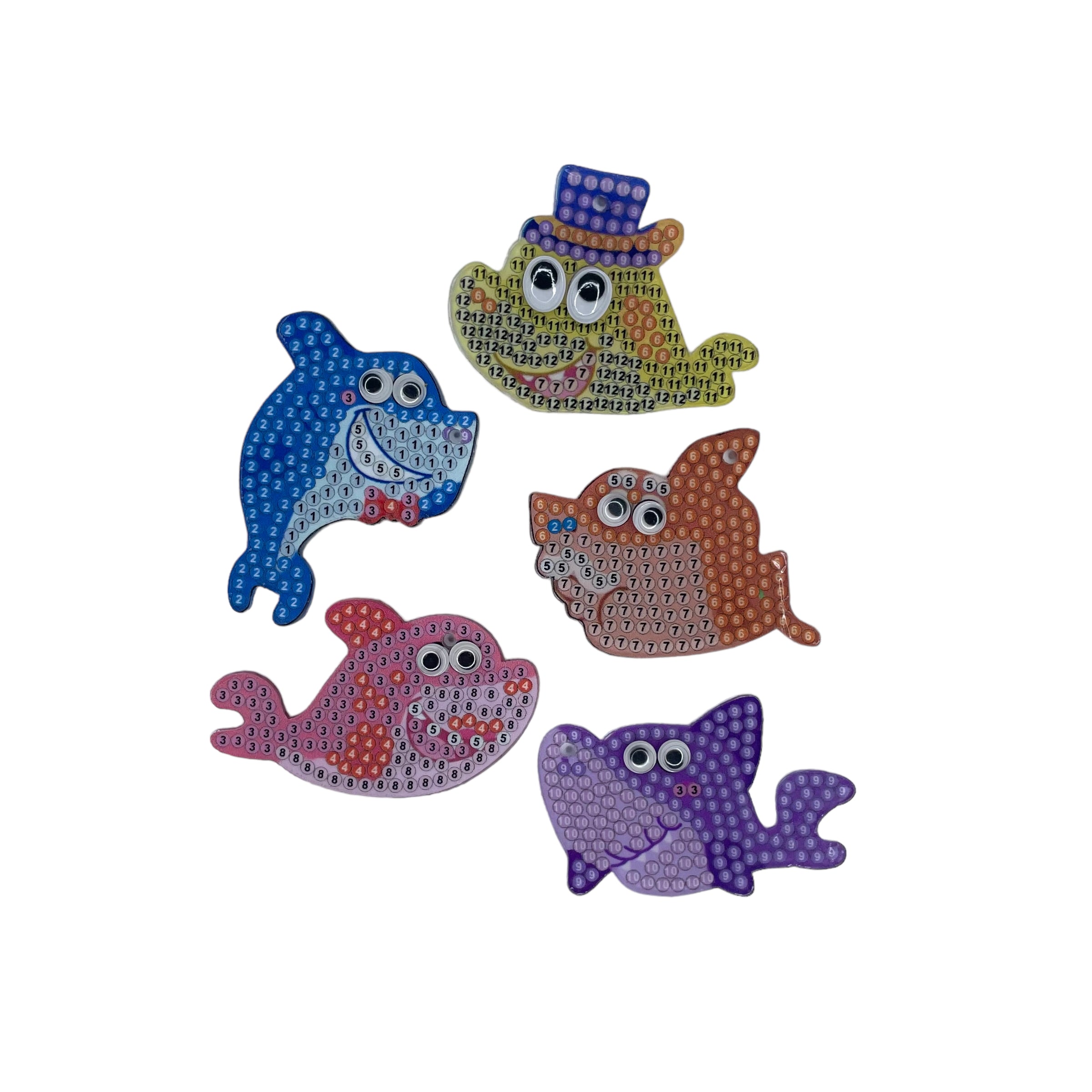 Keychains - Shark Family