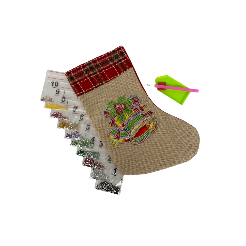 Christmas Stocking - Christmas Bells