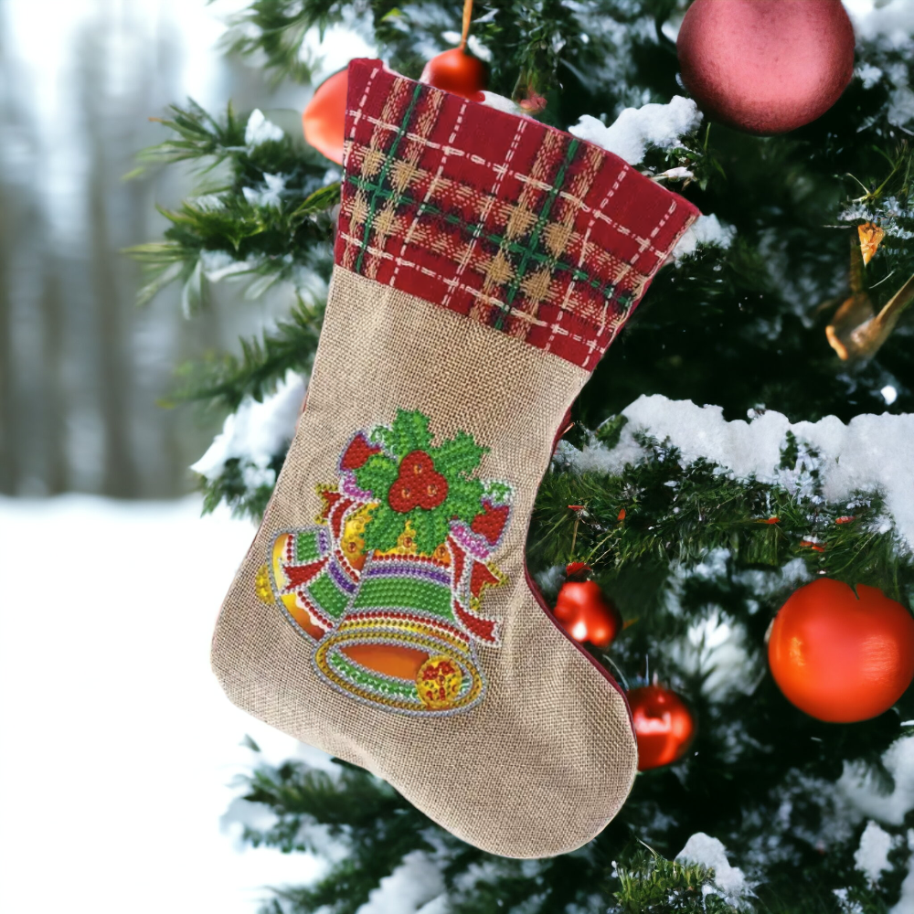 Christmas Stocking - Christmas Bells