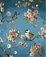 Paint by Numbers Kit - Floral Bird P1