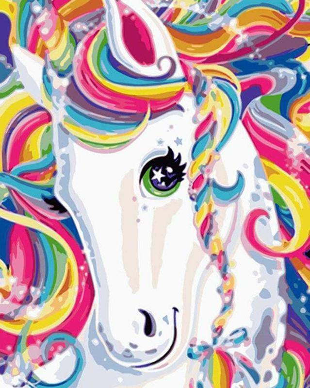 Paint by Numbers Kit - Magical Unicorn