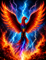 Phoenix Ascending Diamond Painting Kit