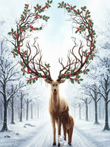 Antlers of winter Diamond Painting Kit