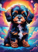 Radiant Puppy Portrait