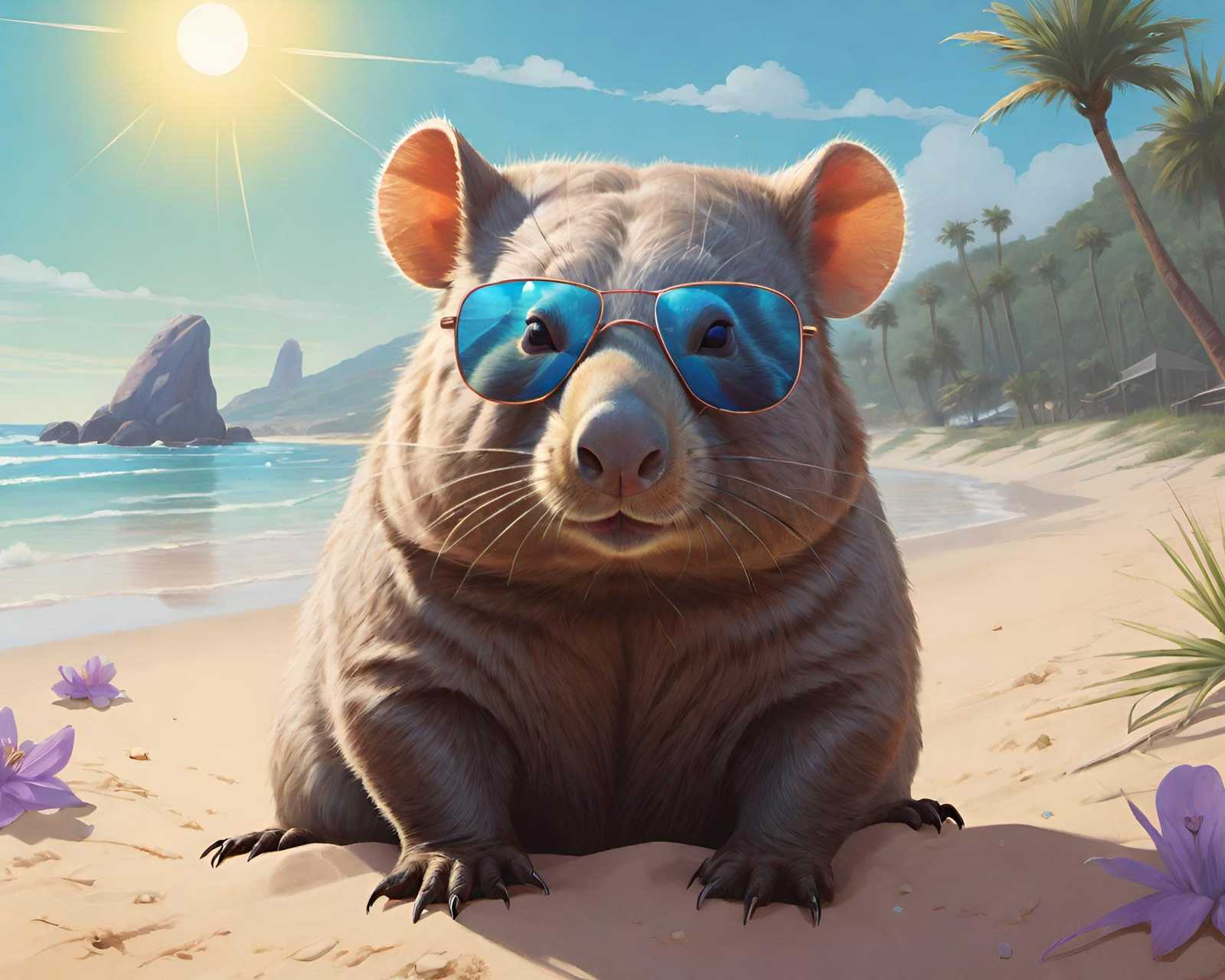 Beachside Wombat