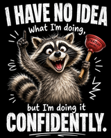 Raccoon of Uncertainty Diamond Painting Kit