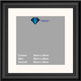 Diamond Painting Frame 30cm x 30cm-Black-Diamond Pixels Australia