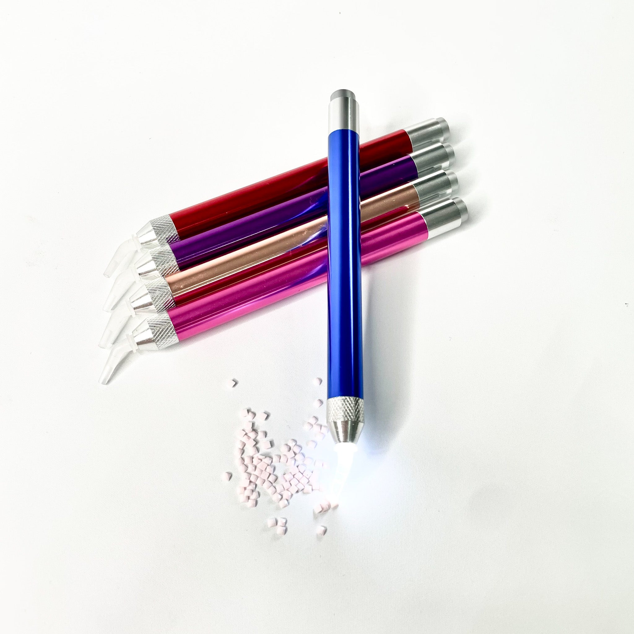 Light Up Pen - Elbow Tip - Blue