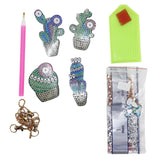 Keychains - Cactus (Set of 4)