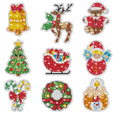 Stickers Christmas (set of 9)